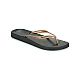 Γυναικεία Σαγιονάρα Anatomica tan fem IPANEMA 81030-BC706 BLACK-GOLD