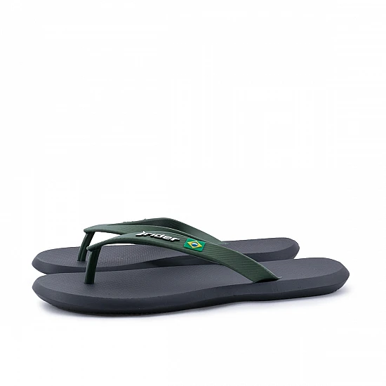 Ανδρική σαγιονάρα Αναπαυτική Rider 780-20010-6 Black-Green