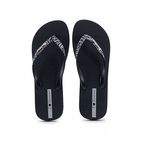 Γυναικεία Σαγιονάρα DUNA FEM IPANEMA 83538-AR067 780-24359-1 BLACK BLACK GREY
