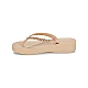 Γυναικεία Σαγιονάρα Πλατφόρμα IPANEMA MESH IX PLAT FEM 83471-AR629 780-24320-2 BEIZE ROSE