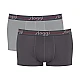 Ανδρικό Εσώρουχό Boxer Βαμβακερό 2PACK Sloggi Start Hipster 10206968-0034 BLACK COMBINATION-ΓΚΡΙ