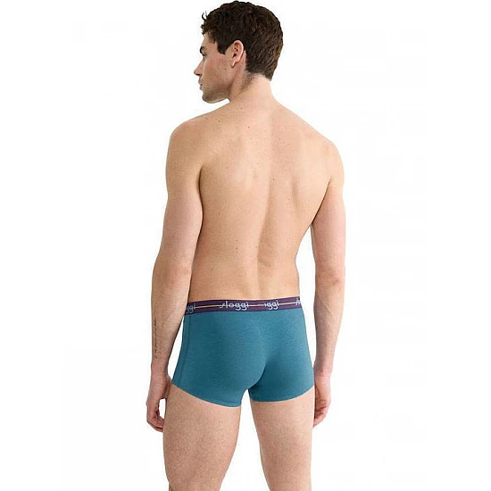 Ανδρικό Εσώρουχό Boxer Βαμβακερό 2PACK Sloggi Start Hipster 10206968-M025 ΜΩΒ-ΠΕΤΡΟΛ