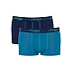 Ανδρικό εσώρουχό μπόξερ Boxer 2PACK Sloggi Start Hipster C2P 10206968 V020 ΜΠΛΕ ΣΚ-ΜΠΛΕ ΑΝΟΙΚ