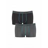 Ανδρικό Εσώρουχό Boxer Βαμβακερό 2PACK Sloggi Start Hipster 10206968-M003 ΓΚΡΙ ΣΚΟΥΡΟ-ΓΚΡΙ