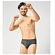 Ανδρικό Εσώρουχο Σλίπ Βαμβάκι 2 PACK SLOGGI MEN MIDI START 10206949-M003 ΓΚΡΙ ΑΝΘΡΑΚΙ
