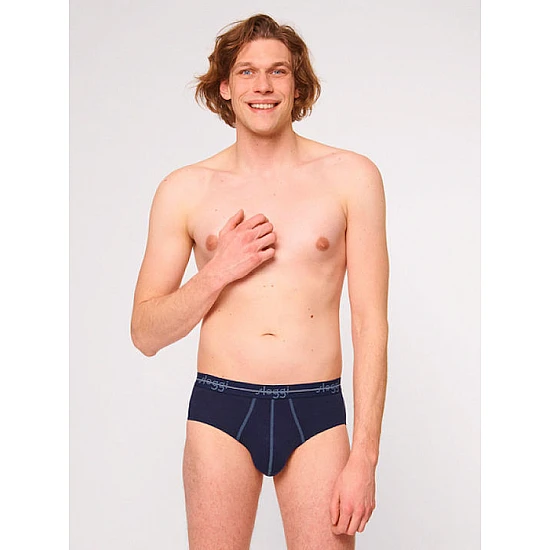 Ανδρικό Εσώρουχο Σλίπ Βαμβάκι 2 PACK SLOGGI MEN MIDI START 10206949-V001 ΜΠΛΕ ΡΑΦ
