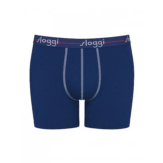 Ανδρικό εσώρουχό Βαμβάκι μπόξερ Boxer SLOGGI men Start Short C2P 10206948 V002 Μπλε/Μπλε