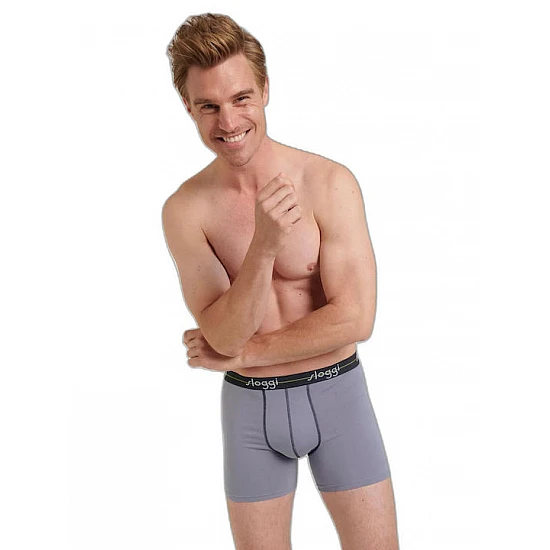 Ανδρικό εσώρουχό Βαμβάκι μπόξερ Boxer SLOGGI men Start Short C2P 10206948 M029 ΧΑΚΙ/ΓΚΡΙ