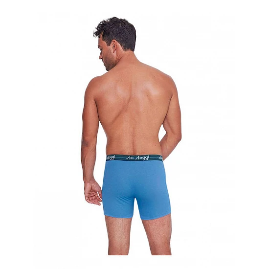 Ανδρικό εσώρουχό Βαμβάκι μπόξερ Boxer SLOGGI men Start Short C2P 10206948 V017 ΠΕΤΡΟΛ-ΓΑΛΑΖΙΟ