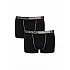 Ανδρικό εσώρουχό μπόξερ Boxer βαμβάκι 2Pack Sloggi Go ABC Hipster 10218492-0004 ΜΑΥΡΟ/ΜΑΥΡΟ
