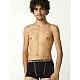 Ανδρικό εσώρουχό μπόξερ Boxer βαμβάκι 2Pack Sloggi Go ABC Hipster 10218492-0004 ΜΑΥΡΟ/ΜΑΥΡΟ