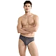 Ανδρικό Εσώρουχο Σλίπ Βαμβάκι 2 PACK SLOGGI SLG Base Brief 10224733-6652 ΓΚΡΙ-ΓΚΡΙ