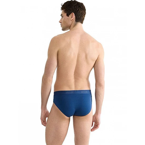 Ανδρικό Εσώρουχο Σλίπ Βαμβάκι 2 PACK SLOGGI SLG Base Brief 10224733-M014 ΑΝΘΡΑΚΙ-ΜΠΛΕ