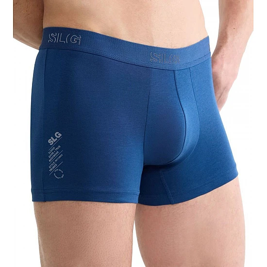 Ανδρικό Εσώρουχο Σλίπ Βαμβάκι 2 PACK SLOGGI SLG Base Trunk C2P 10224735-V001 ΜΠΛΕ-ΓΚΡΙ