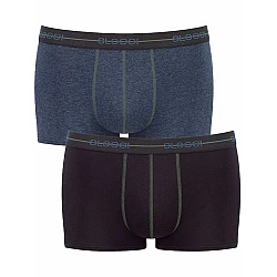 Ανδρικό Εσώρουχό Μπόξερ  Βαμβακερό 2PACK Sloggi Start Hipster 10206968-V004 ΑΝΘΡΑΚΙ-ΜΠΛΕ ΤΖΙΝ