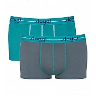 Ανδρικό εσώρουχό μποξεράκι Βαμβακερό 2PACK Sloggi Start Hipster 10206968-M024 ΠΕΤΡΟΛ
