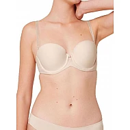 Σουτιέν Strapless Μπανέλα TRIUMPH Pure Micro WDP 10217872 00DL D CUP ΜΠΕΖ