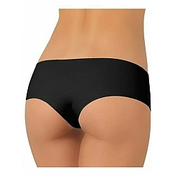 JADEA BOXER 8003 Γυναικείο εσώρουχο  χωρίς ραφές LASER CUT μαύρο