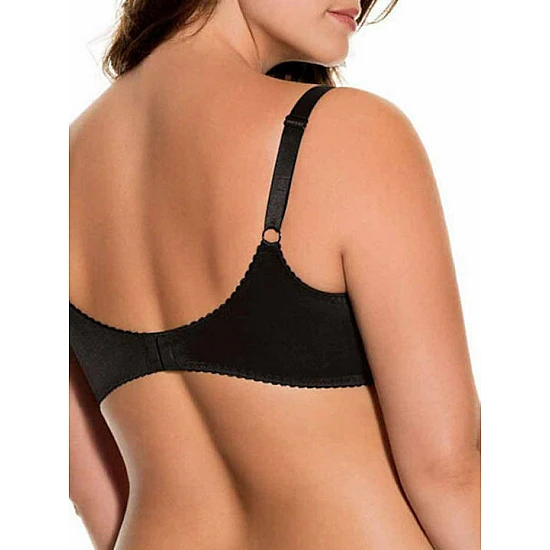 Γυναικείο σουτίεν DORINA Philippa Wire Bra D15006A-Μαύρο D Cup