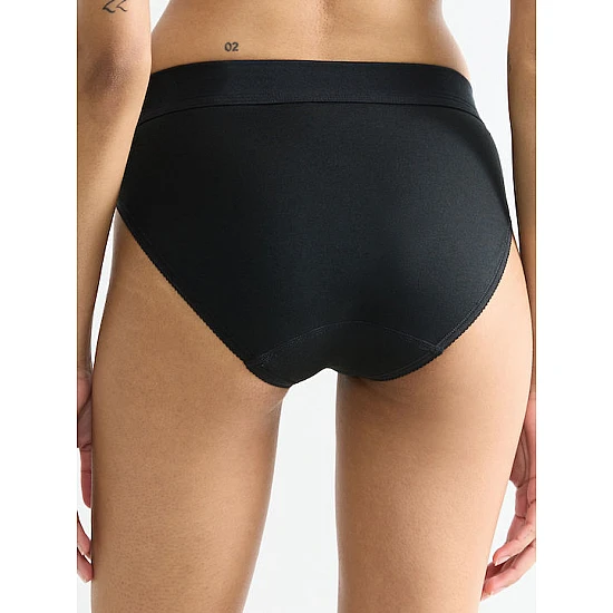 Γυναικεία slip TAI Βαμβακερό Sloggi Double Comfort T 10222804-0004 ΜΑΥΡΟ