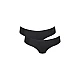 Γυναικείο εσώρουχο Slip laser cut Sloggi Zero Microfibre Hipstring 10214692-0004-04 2PACK ΜΑΥΡΟ