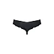 Γυναικείο εσώρουχο Slip laser cut Sloggi Zero Microfibre Hipstring 10214692-0004-04 2PACK ΜΑΥΡΟ