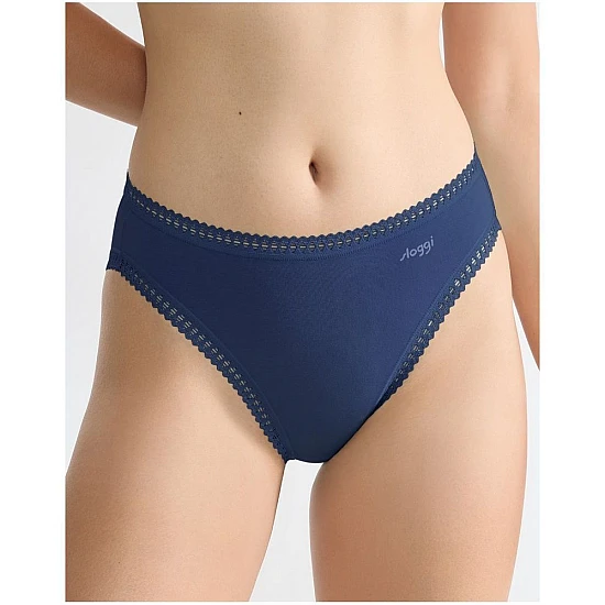 Γυναικείo εσώρουχo 3PACK TAI Sloggi GO Crush H High leg C3P 10219672-V003 ΜΠΛΕ ΣΙΕΛ ΕΜΠΡΙΜΕ