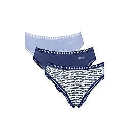 Γυναικείo εσώρουχo 3PACK TAI Sloggi GO Crush H High leg C3P 10219672-V003 ΜΠΛΕ ΣΙΕΛ ΕΜΠΡΙΜΕ