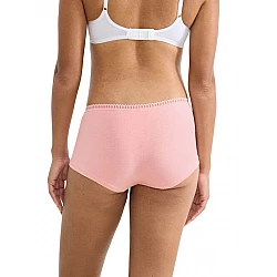 Γυναικείo εσώρουχo 3PACK sloggi GO Crush H Short C3P 10219652-M005 Λευκό-ροζ-κοραλί