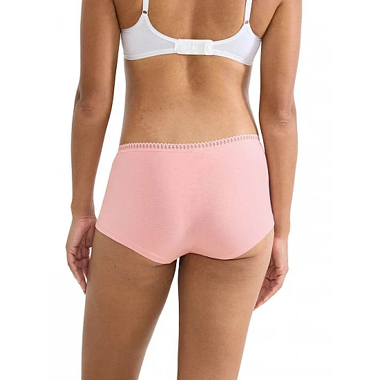 Γυναικείo εσώρουχo 3PACK sloggi GO Crush H Short C3P 10219652-M005 Λευκό-ροζ-κοραλί