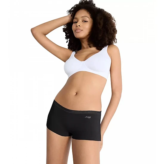 Γυναικείo εσώρουχo 3PACK sloggi GO Crush H Short C3P 10219652-0004-ΜΑΥΡΟ