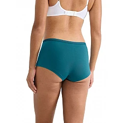 Γυναικείo εσώρουχo 3PACK sloggi GO Crush H Short C3P 10219652-V022 ΠΕΤΡΟΛ ΓΚΡΙ ΕΜΠΡΙΜΕ
