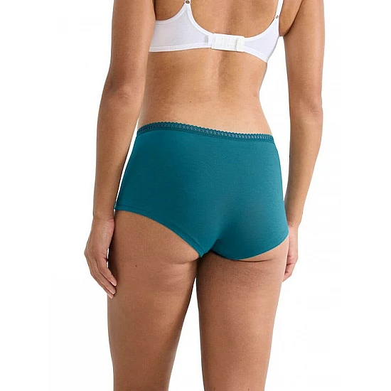 Γυναικείo εσώρουχo 3PACK sloggi GO Crush H Short C3P 10219652-V022 ΠΕΤΡΟΛ ΓΚΡΙ ΕΜΠΡΙΜΕ