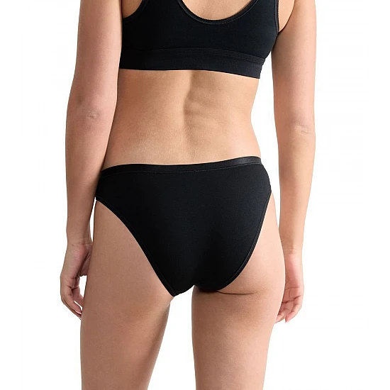 Γυναικεία slip 3 PACK 3 τεμαχίων Sloggi GO Daily Cotton Mini 10222320-0004 ΜΑΥΡΟ