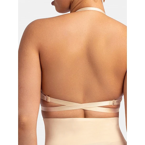 Σουτιέν DORINA BRA Πολυμορφικό Ενίσχυση Μπανέλα MICHELLE SOLUTION Push Up Plunge FXPG0042MI033-BE0001 CUP C-Μπεζ  
