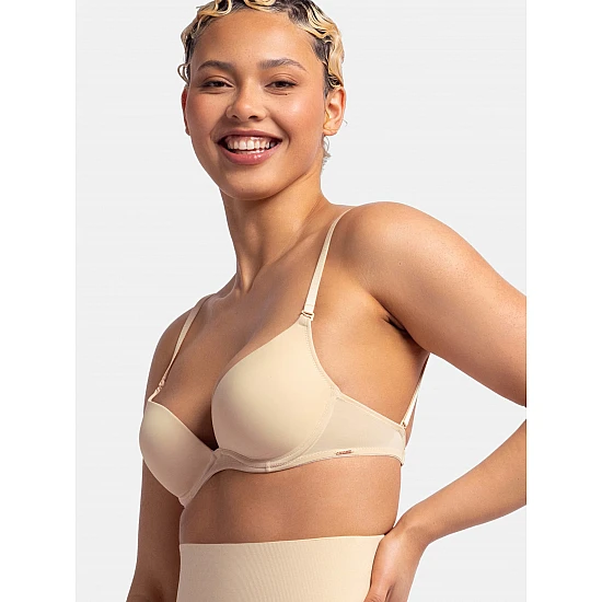 Σουτιέν DORINA BRA Πολυμορφικό Ενίσχυση Μπανέλα MICHELLE SOLUTION Push Up Plunge FXPG0042MI033-BE0001 CUP C-Μπεζ  