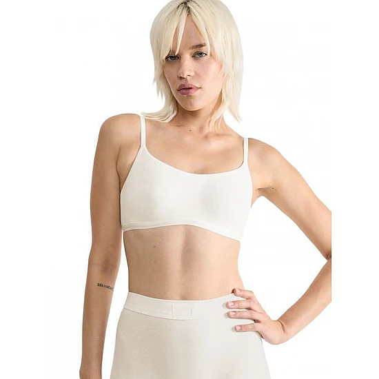 Γυναικείο Μπουστάκι sloggi GO Daily Cotton Top 10222329-00GZ - SILK WHITE