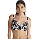 Γυναικείο μαγιό Bikini Top Strapless Blu4u 25366126D-02 D CUP Άσπρο-μαύρο