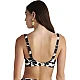 Γυναικείο μαγιό Bikini Top Strapless Blu4u 25366126D-02 D CUP Άσπρο-μαύρο