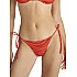 Γυναικείο μαγιό Bikini Bottom με κορδόνι BLU4U 25365381-07 ΚΟΚΚΙΝΟ