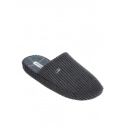 Ανδρική Χειμερινή παντόφλα Κοτλέ 41-46  ADAM'S 895-24507 ΓΚΡΙ