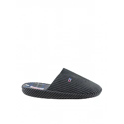 Ανδρική Χειμερινή παντόφλα Κοτλέ 41-46  ADAM'S 895-24507 ΓΚΡΙ