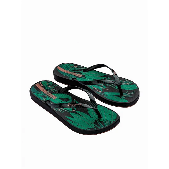Γυναικεία Σαγιονάρα Ανατομική 35-42 ANAT NATURE VIII FEM 83650-BD580 IPANEMA 780-25365-26 BLACK-BLACK-GREEN