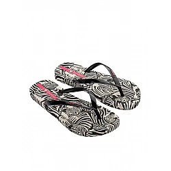 Γυναικεία Σαγιονάρα ANIMALE PRINT VI FEM IPANEMA 83617-AY386 780-25370-26 BEIZE BLACK PINK