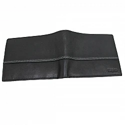Ανδρικό δερμάτινο πορτοφόλι BIAGIOTTI UOMO LB760-4 μαύρο