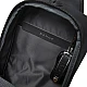 Τσαντάκι Ώμου Χιαστί Αδιάβροχο Crossbody Bange 7210 μαύρο