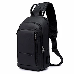 Τσαντάκι ώμου χιαστί Αδιάβροχο crossbody Bange 1911 ΜΑΥΡΟ