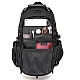 Σακίδιο πλάτης Backpack XL 40L Αδιάβροχο Laptop 17,3” Ανθεκτικό Heavy Duty Travel Bange 1901 μαύρο