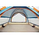 Σκηνή Παραλίας 210cm X210cmX135cm 4 Ατόμων με Αυτόματο Άνοιγμα Προστασία από UV Άξονες Fiberglass 7.9mm Solart 1664 ΠΕΤΡΟΛ