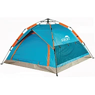 Σκηνή Παραλίας 210cm X210cmX135cm 4 Ατόμων με Αυτόματο Άνοιγμα Προστασία από UV Άξονες Fiberglass 7.9mm Solart 1664 ΠΕΤΡΟΛ